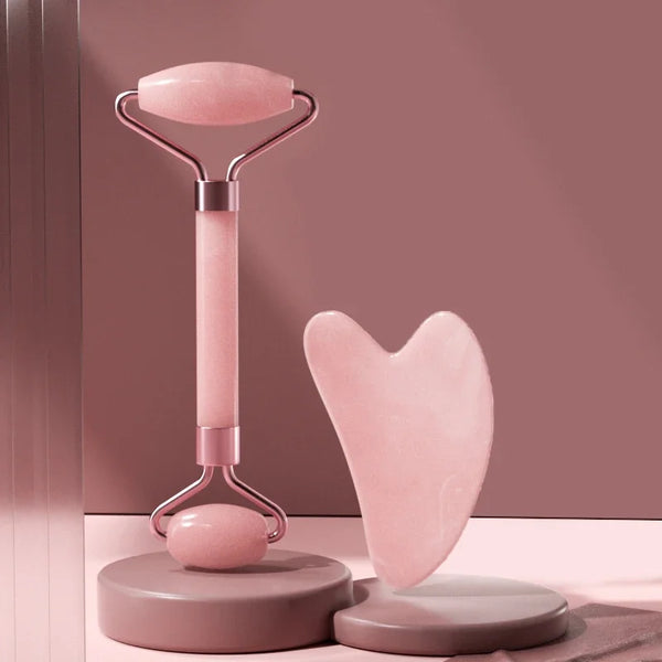 Jade-roller & gua sha