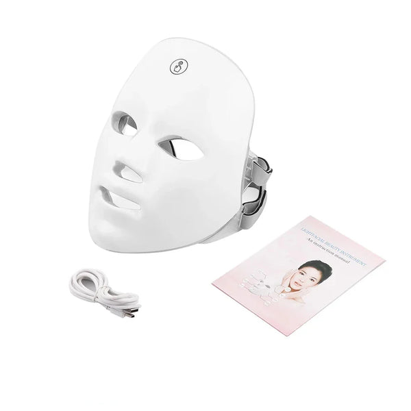 Wiederaufladbare LED-Gesichtsmaske
