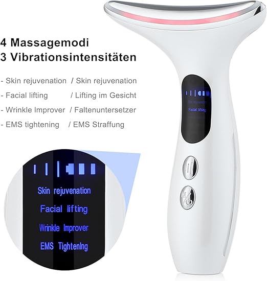 EMS Lifting-Massager für Hals und Gesicht