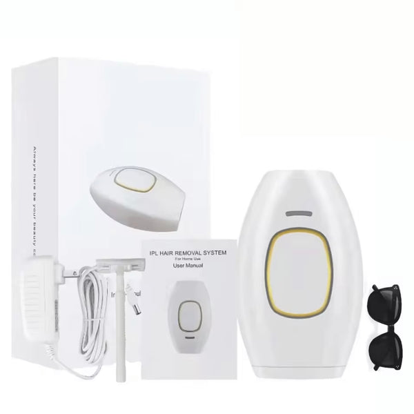 IPL-Laser-Haarentfernungsgerät + Gratis-Schutzbrille