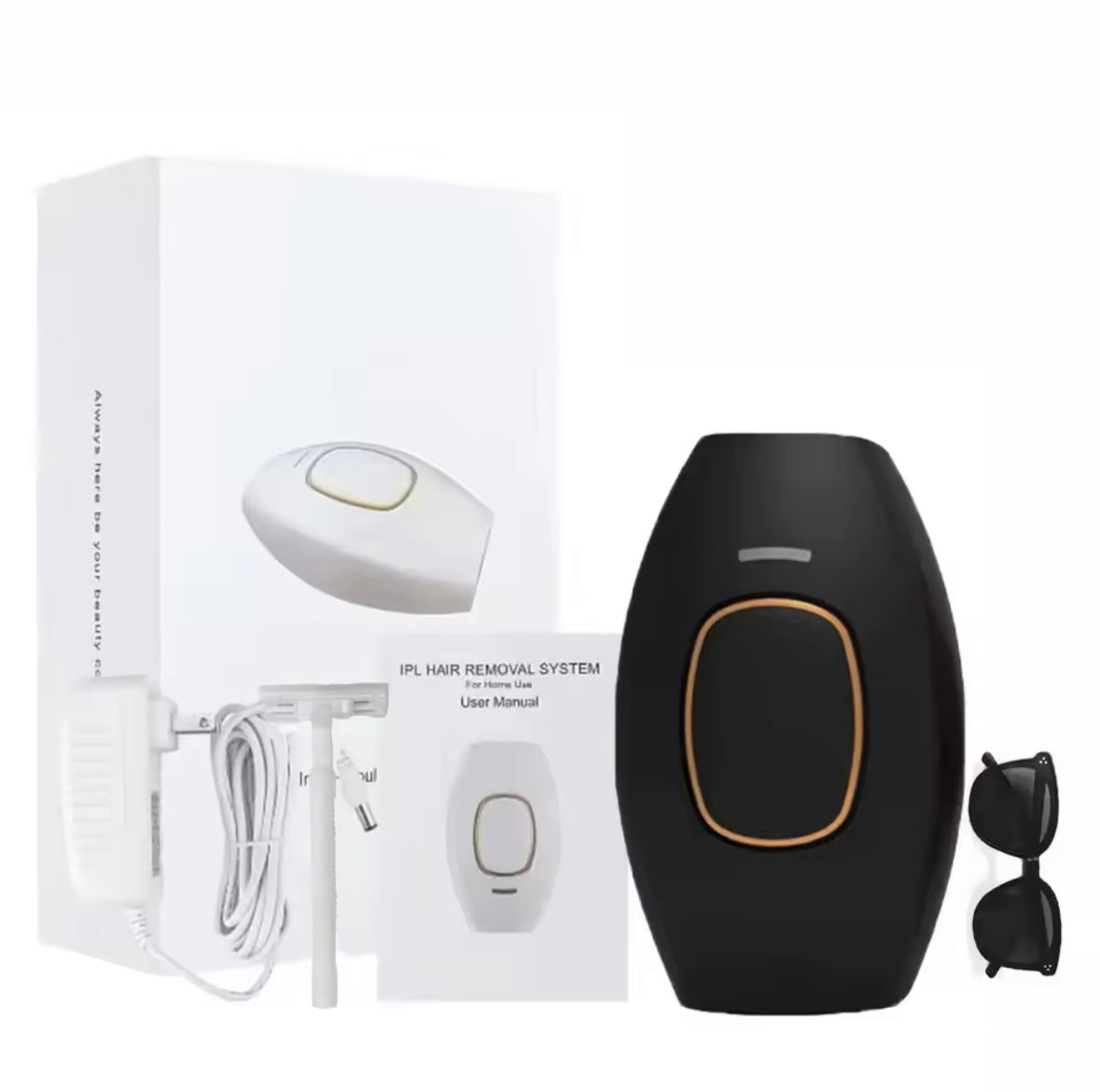 IPL-Laser-Haarentfernungsgerät + Gratis-Schutzbrille