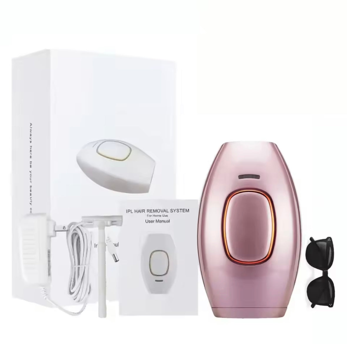 IPL-Laser-Haarentfernungsgerät + Gratis-Schutzbrille