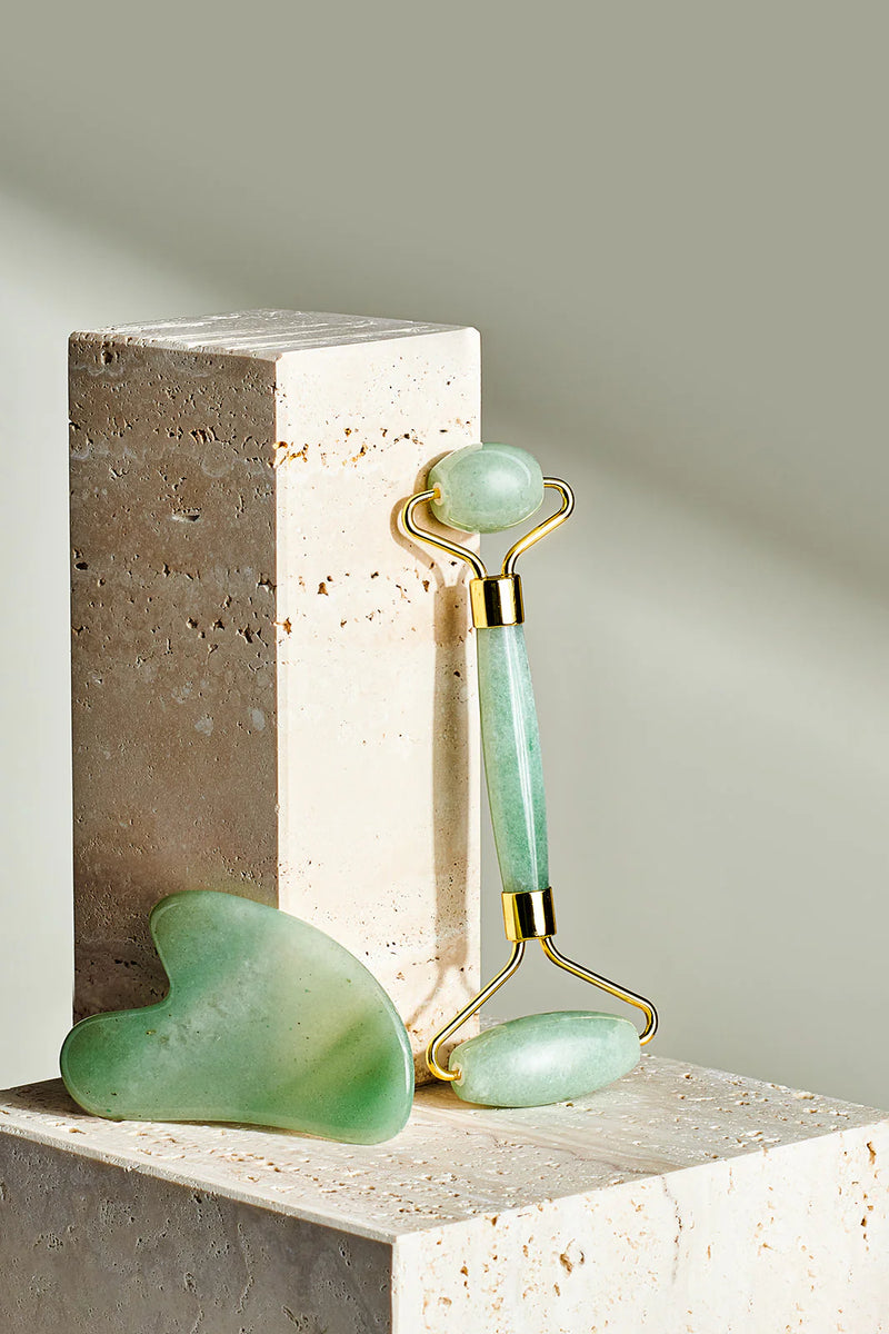 Jade-roller & gua sha
